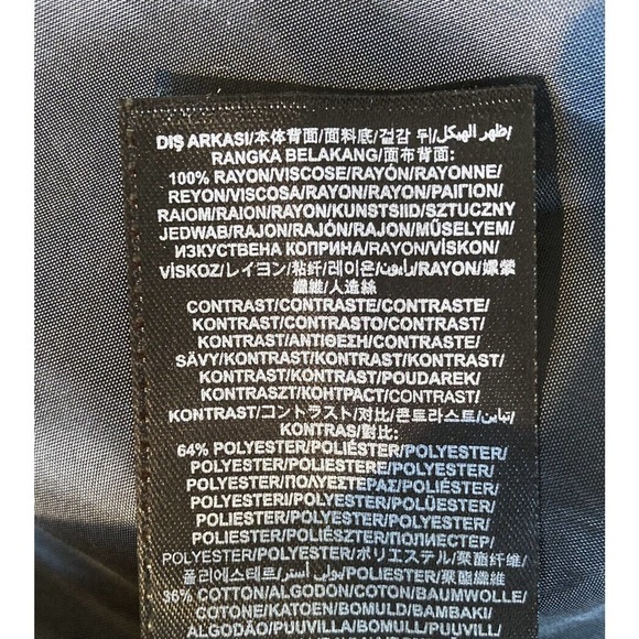 G by Guess Quilted Faux Leather Jacket Size Medium Men’s Black Full Zip - Picture 7 of 12